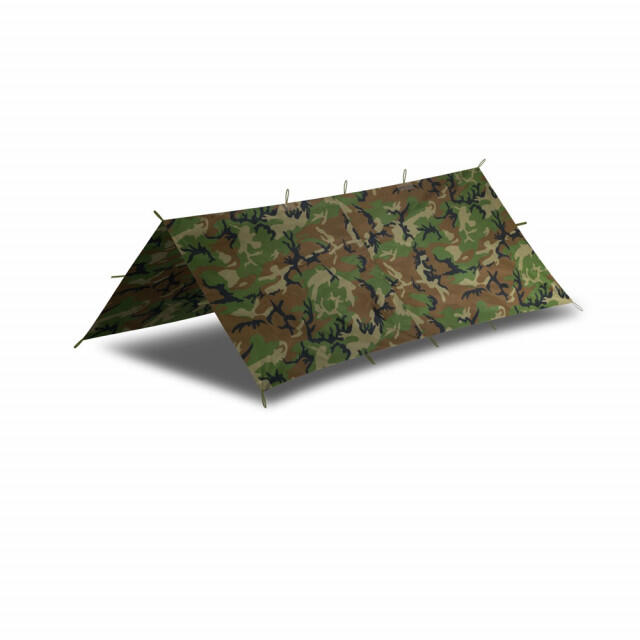 MIL-TEC Helikon Supertarp Small US Woodland