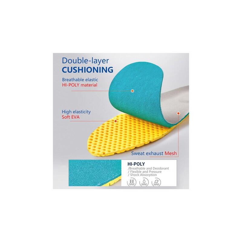 Set Branturi (talpici) sport cu absorbtie soc, marimea 45