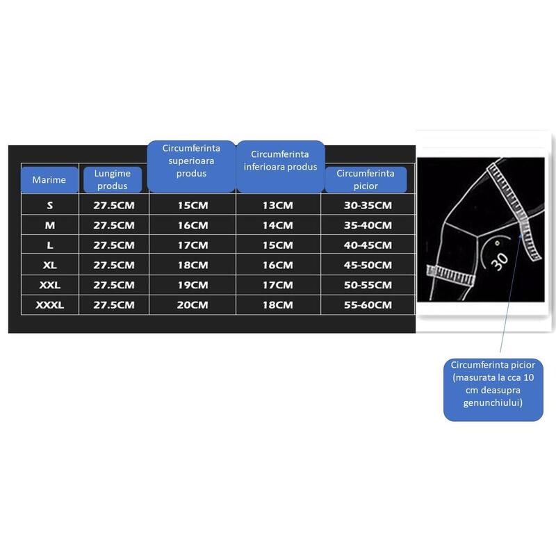 Genunchiera cu bretele reglabile pentru sport, orteza pentru dureri articulare