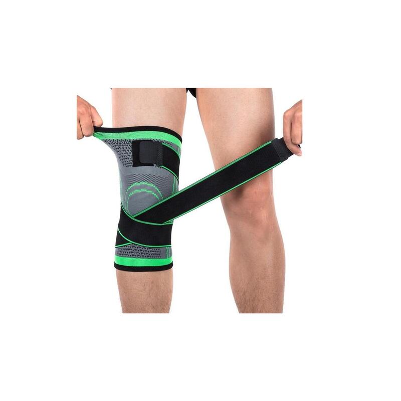 Genunchiera elastica cu bretele reglabile pentru sport sau dureri articulare, XL