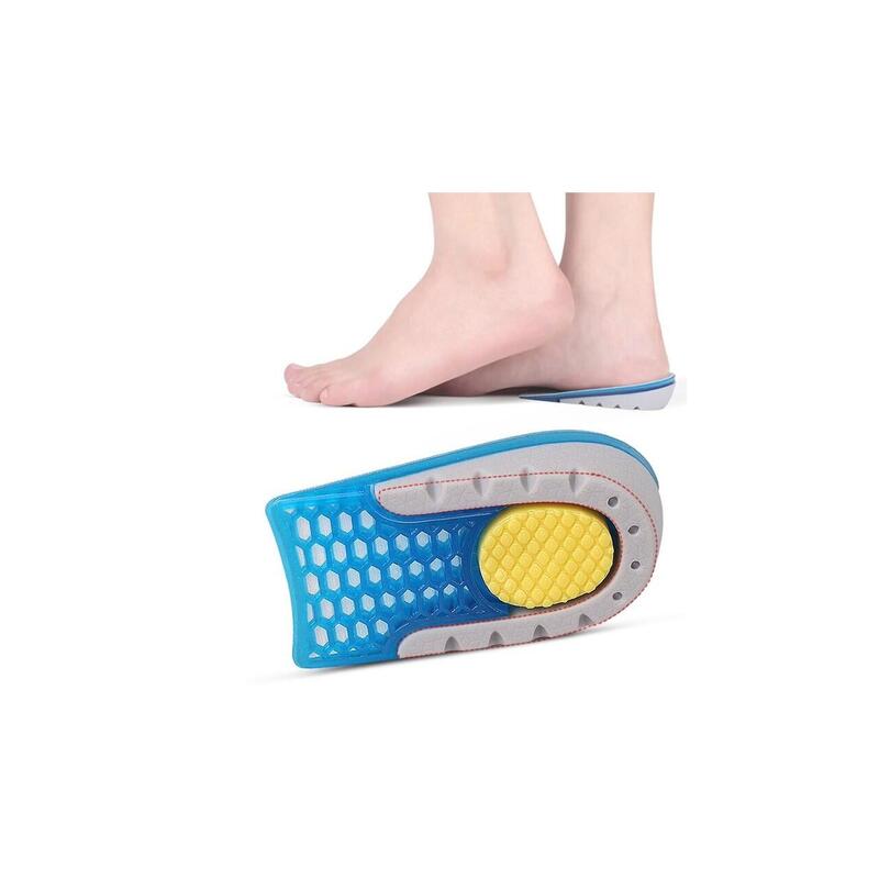 Set 2 buc branturi inaltatoare cu 2.5 cm, din silicon gel antialergic
