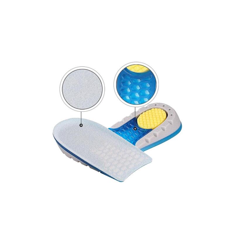 Set 2 buc branturi inaltatoare cu 2.5 cm, din silicon gel antialergic