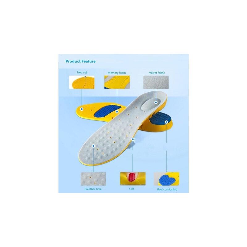 Branturi sport din spuma cu memorie, cu absorbtie de soc, 35-40, ajustabile