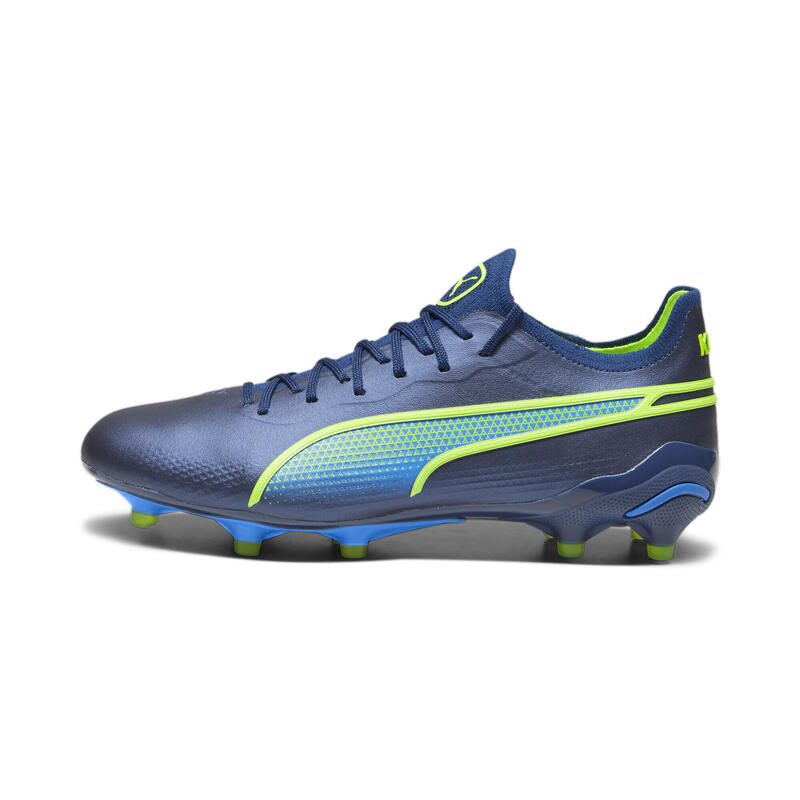 KING ULTIMATE FG/AG voetbalschoenen voor dames PUMA Persian Blue Pro Green Ultra