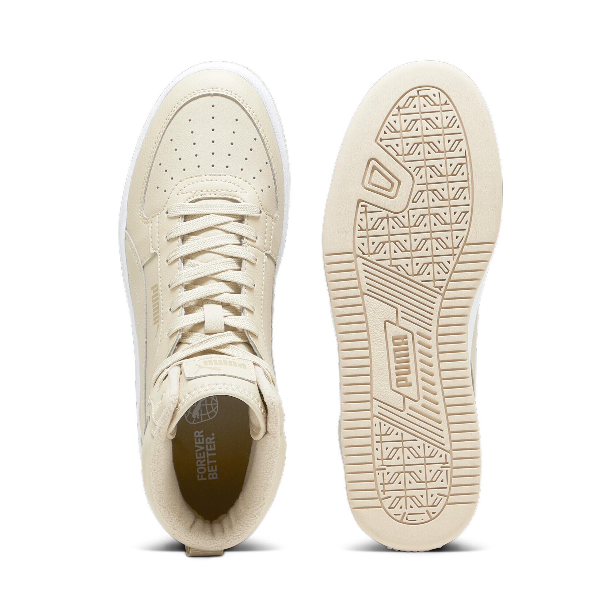 Caven 2.0 Mid WTR Sneakers Erwachsene PUMA Granola Gold White Beige 4/7