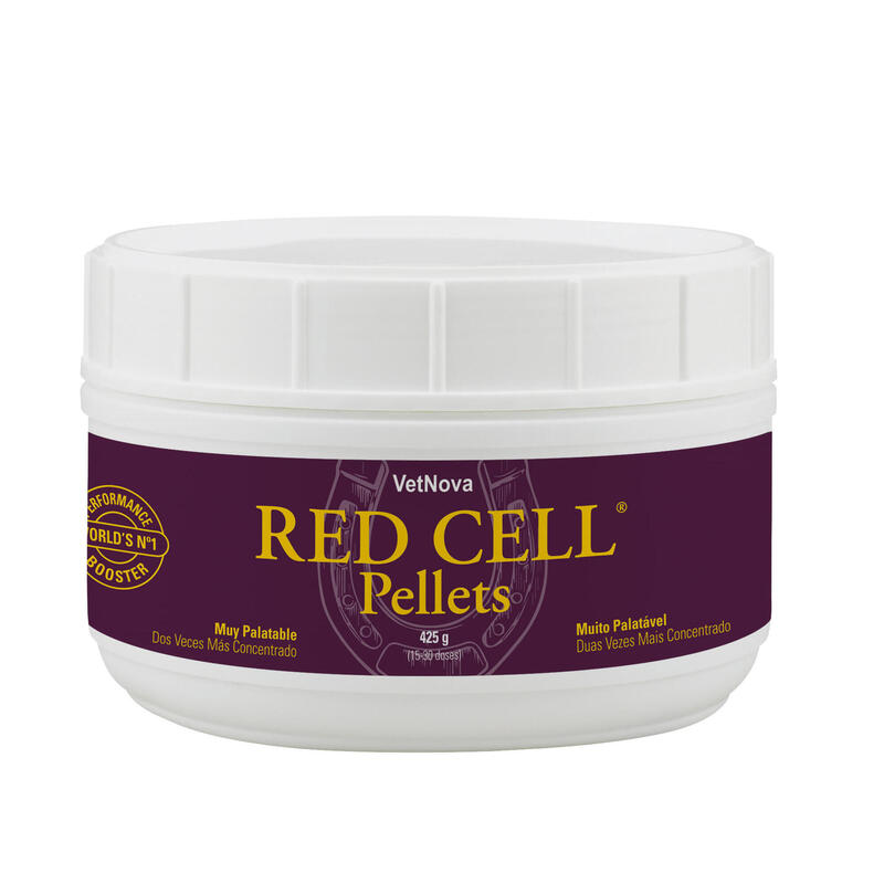 RED CELL® Pellets 425g, suplemento de alto rendimento em pellets.