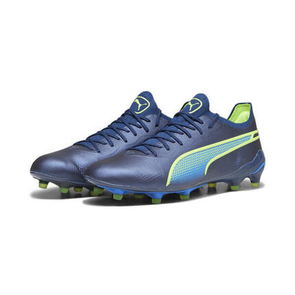 Botas de fútbol KING ULTIMATE FG/AG PUMA Electric Lime Black Poison Pink Green