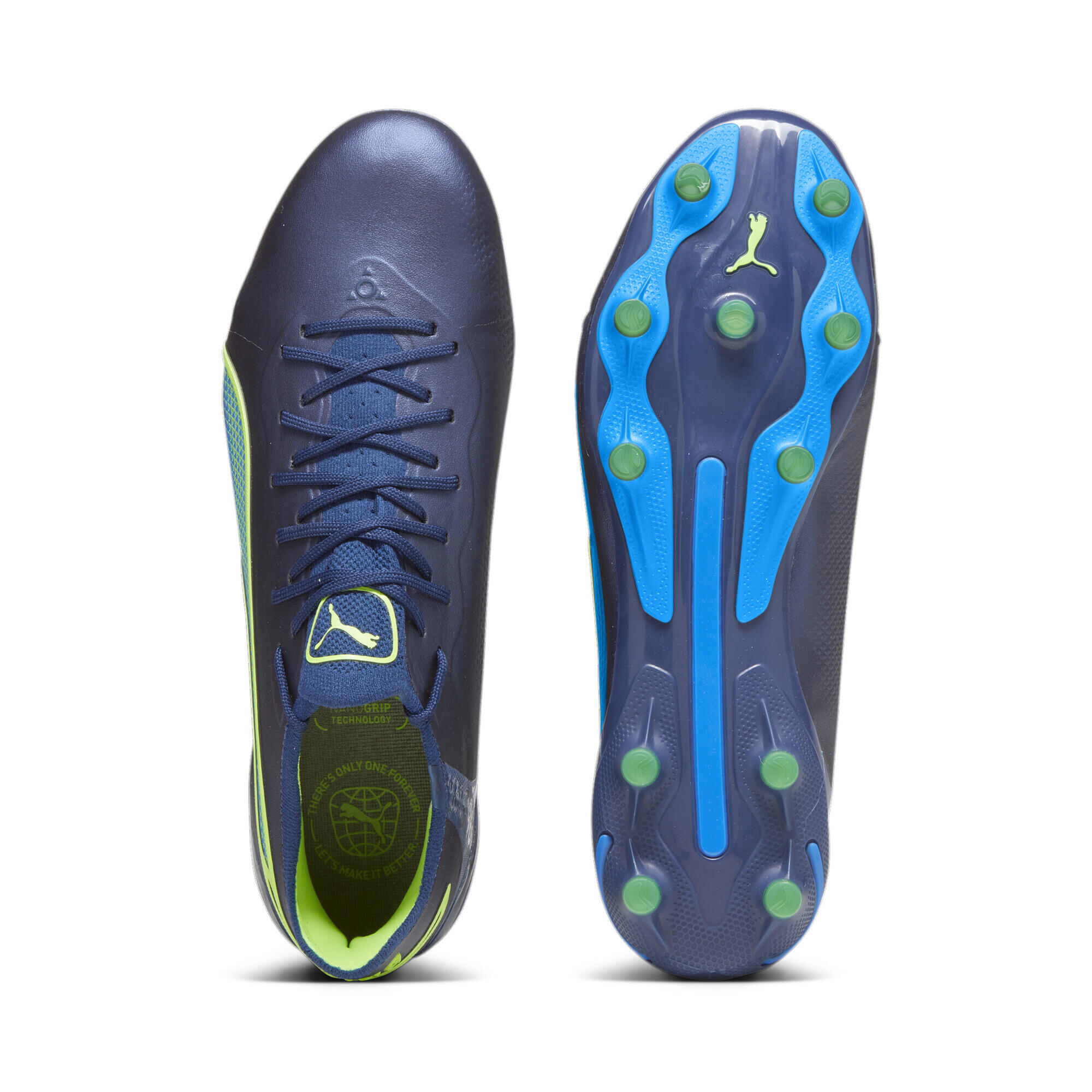 Puma King Ultimate FG/AG Mens Navy Football Boots 6/7