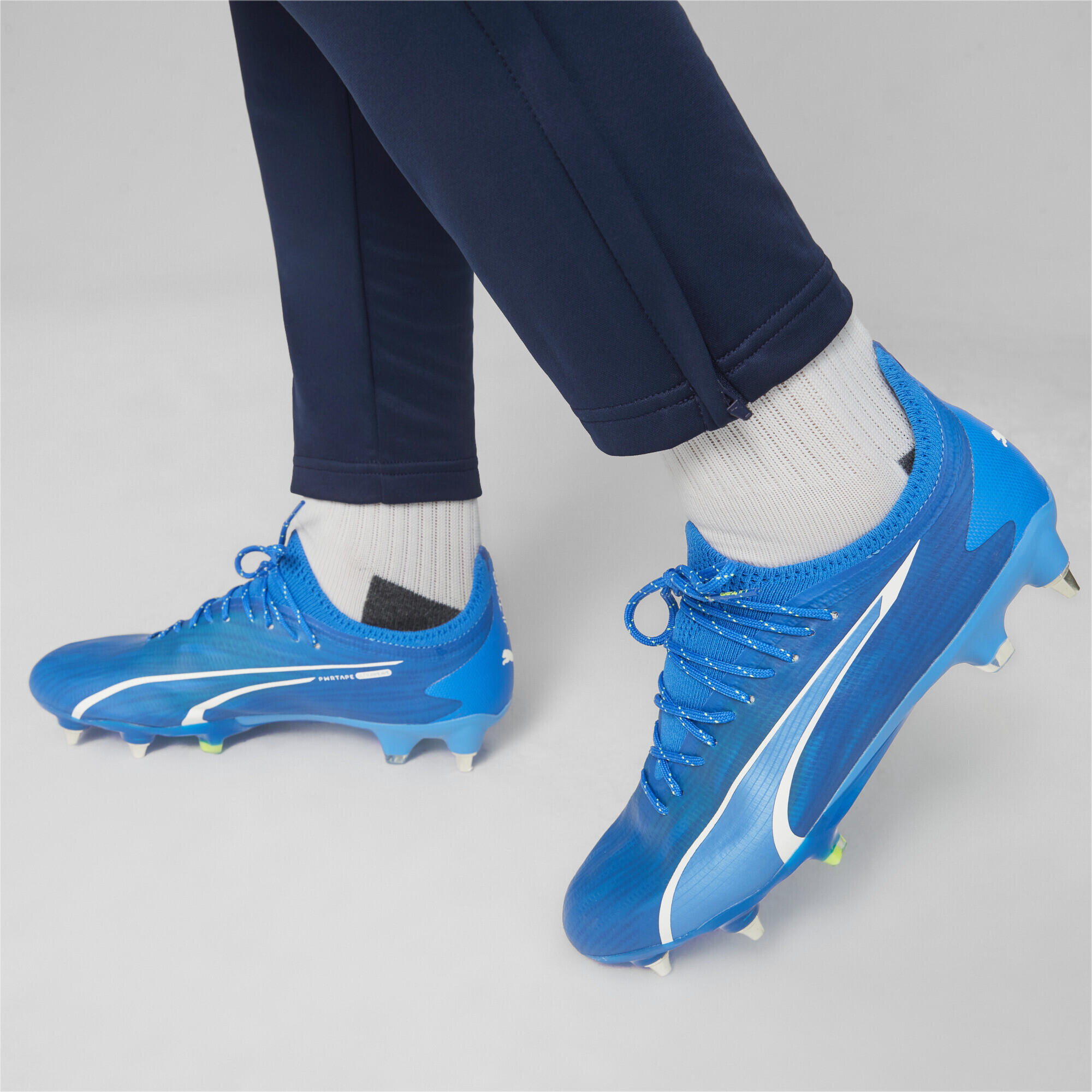 ULTRA ULTIMATE MxSG Fußballschuhe Herren PUMA Ultra Blue White Pro Green 2/7