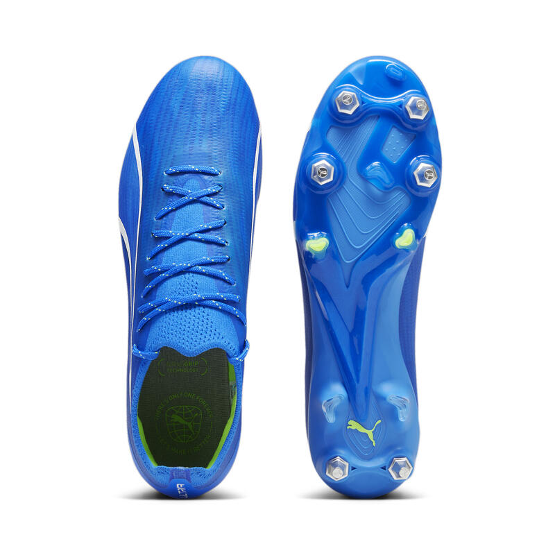 Scarpe da calcio ULTRA ULTIMATE MxSG da uomo PUMA Ultra Blue White Pro Green