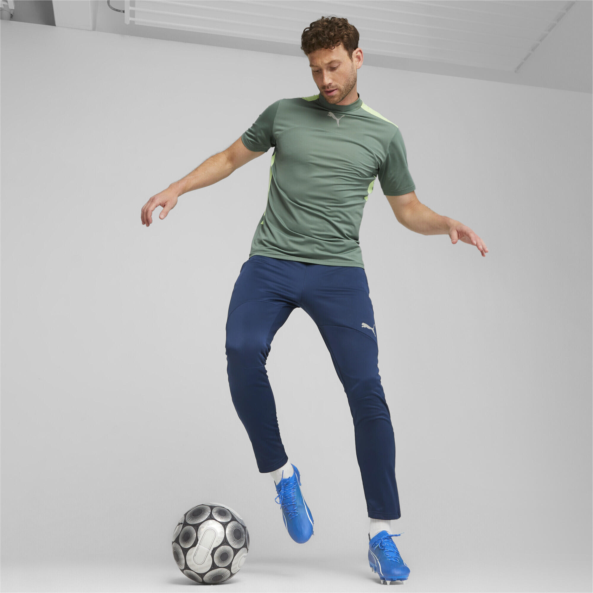 ULTRA ULTIMATE MxSG Fußballschuhe Herren PUMA Ultra Blue White Pro Green 3/7