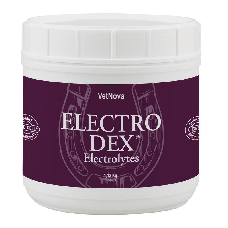 Electrolitos solubles ELECTRO DEX® para caballos 1,13kg
