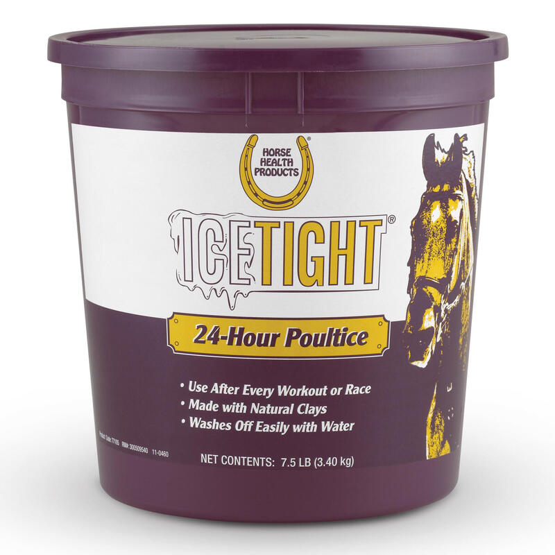 Greda tópica ICETIGHT® 3,4kg para rodillas, tendones y tobillos en caballos