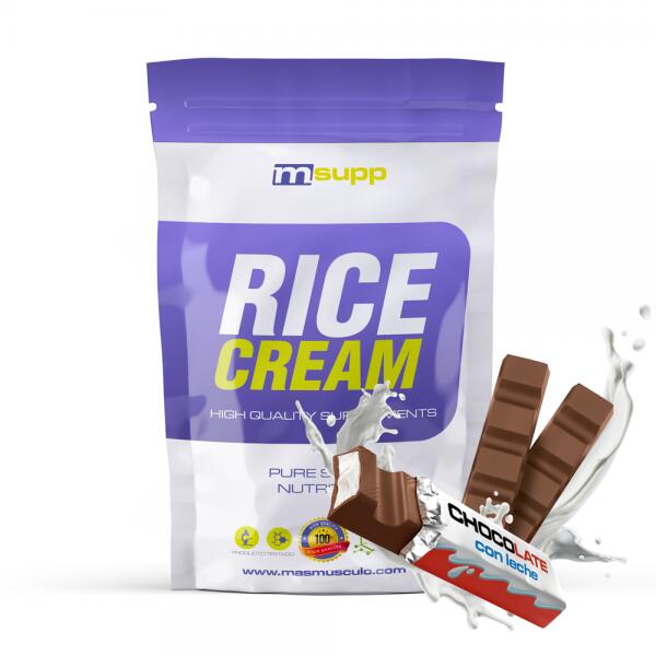 Rice Cream (Crema de Arroz Pregelatinizada) - 2Kg - Sabor Black Cookies MASMUSCU 5/6