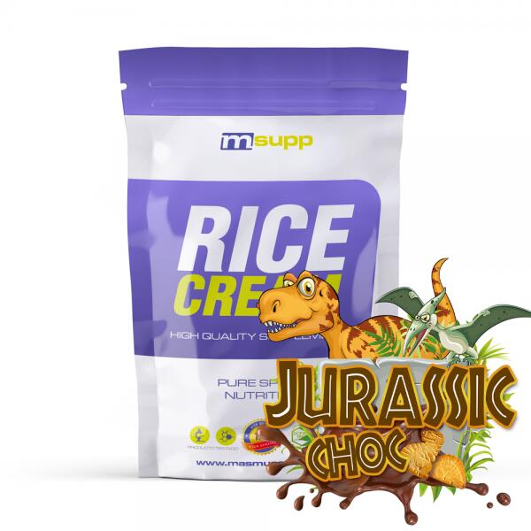 Crema di riso (crema di riso pregelatinizzata) - 1 kg Biscotti neri MASMUSCULO 3/6