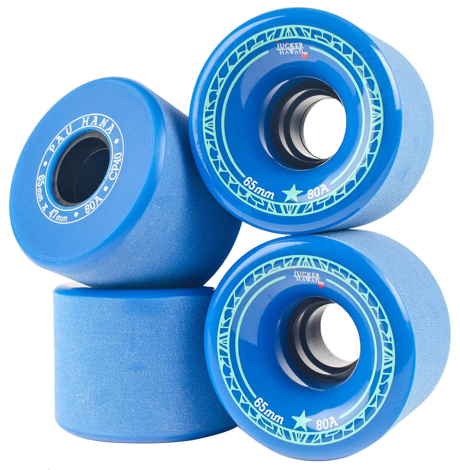 JUCKER HAWAII Longboard Rollen // Cruiser Wheels PAU HANA - 65 mm