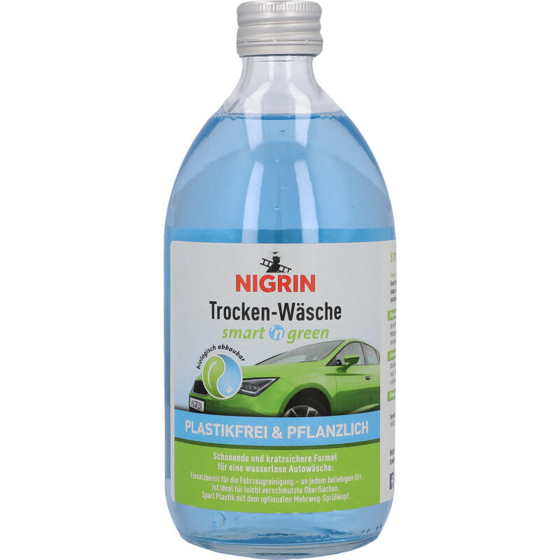 NIGRIN smart and green Trocken-Wäsche, in der Glasflasche, 500ml