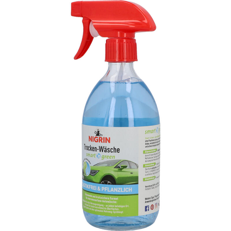 NIGRIN smart and green Trocken-Wäsche, in der Glasflasche, 500ml