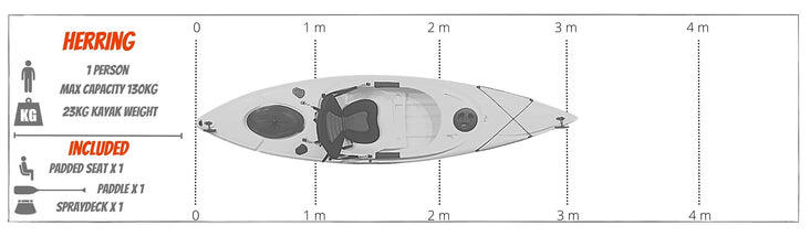 Cambridge Kayaks Herring Sit Inside kayak 3/3