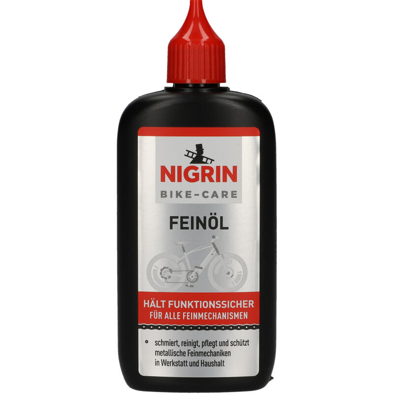 NIGRIN BIKE-CARE E-Bike- und Fahrrad-Feinöl für alle Feinmechanismen 100ml