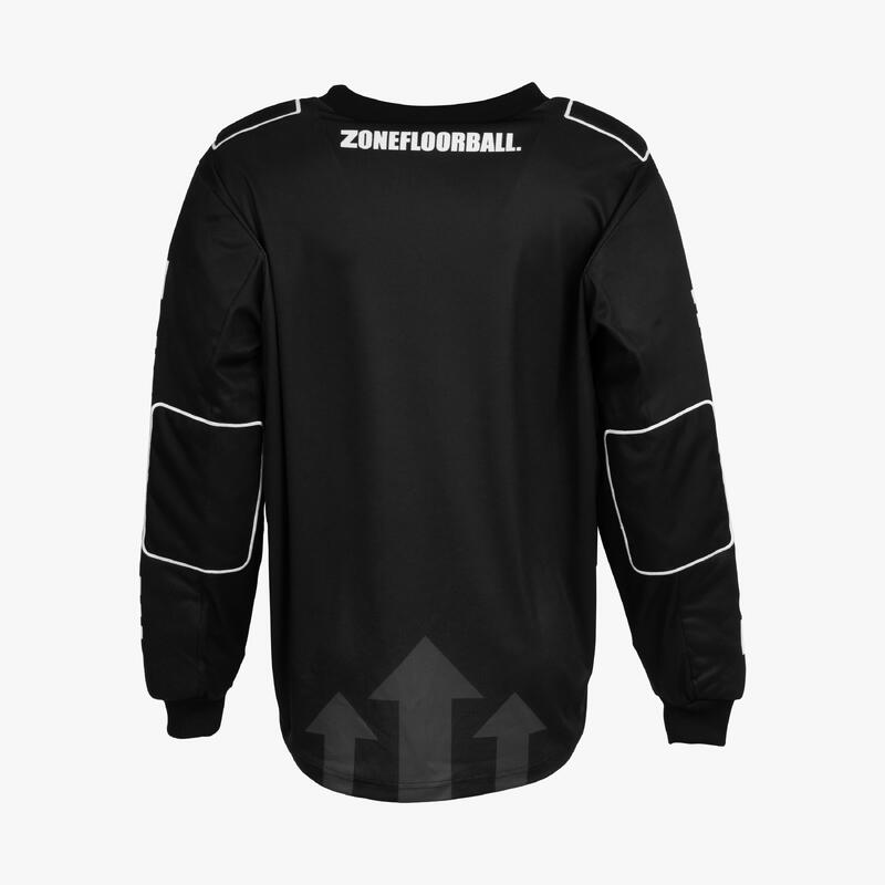 Florbalový brankářský dres Zone Upgrade SW Black/White