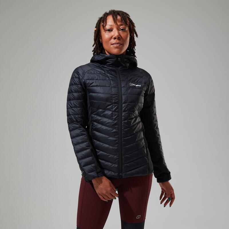 Geacă de puf damă Berghaus Tephra Stretch Reflect 2.0 cu glugă
