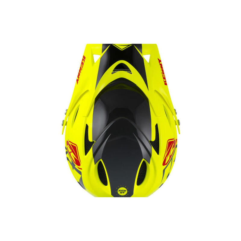 Casque Intégral Kenny Down Hill Graphic Jaune Fluo / Argent