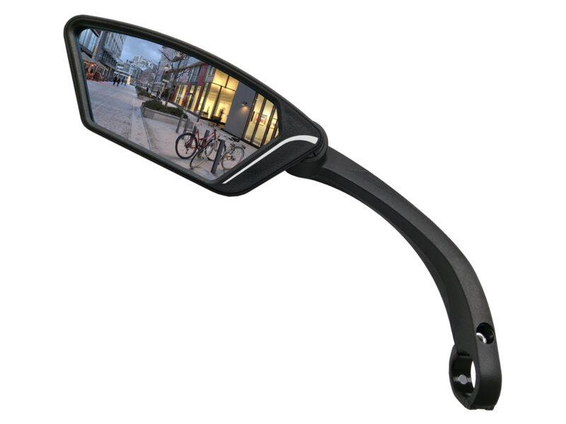 Miroir multifonction pour guidon de vélo électrique - Noir 3/4