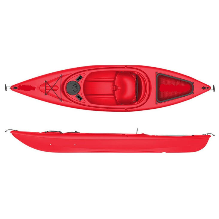 Cambridge Kayaks Pathfinder Single Sit Inside Kayak Red 1/1