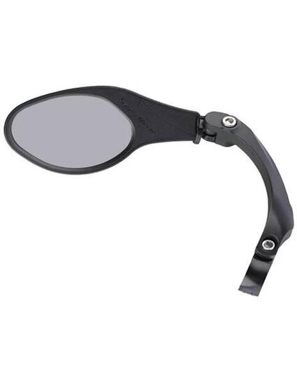 Mirage Specchio Manubrio Uno sinistro 9 cm nero