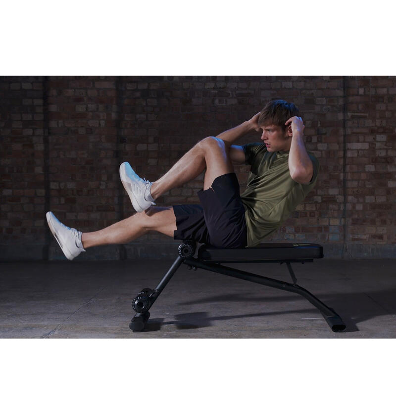 Banc de musculation réglable pour fitness Adidas AB PE2 Noir