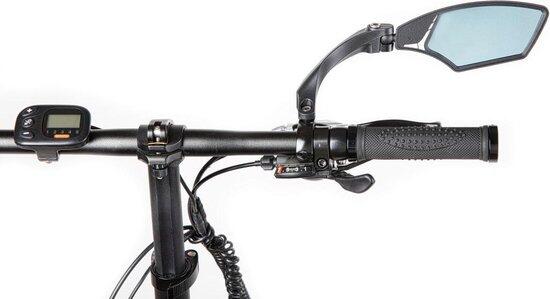 De Luxe Black Mirage Right Mirror for E-Bikes 2/5