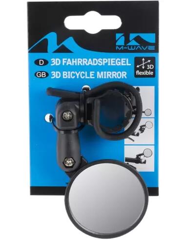 M-Wave BC1306A Specchio 3D regolabile per e-bike Ø46 mm. 3/3