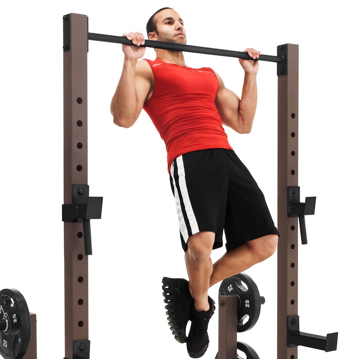 STEELBODY STB-98010 LIGHT COMMERCIAL POWER RACK/UTILITY WEIGHT TRAINER 6/7