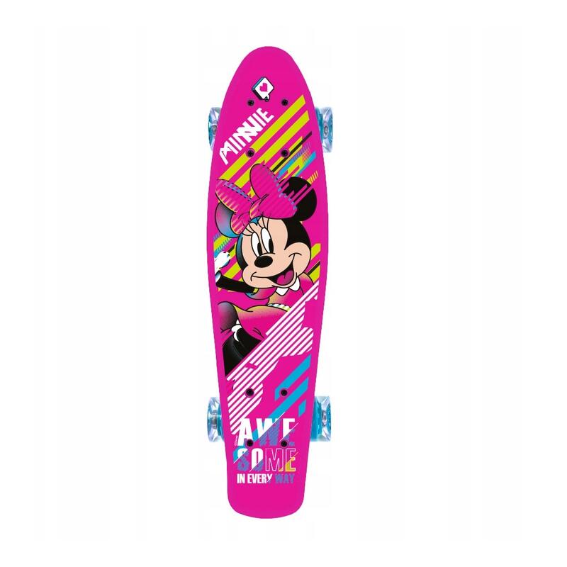 Skateboard Mini Cruiser 22 Polegadas Minnie Mouse