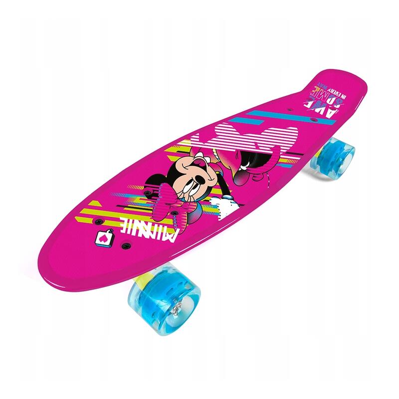 Skateboard Mini Cruiser 22 Polegadas Minnie Mouse