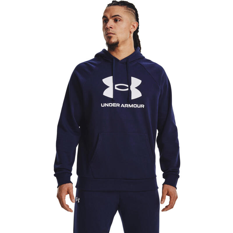 Pulóver Under Armour Rival Fleece, Kék, Férfiak