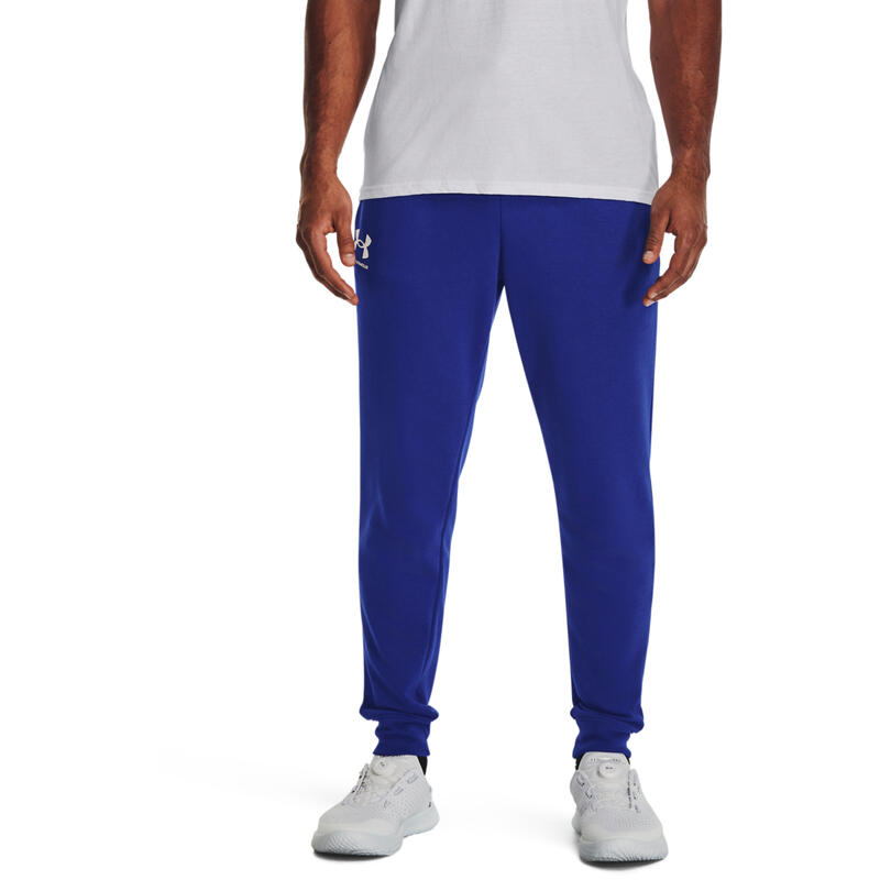 Pantalon Under Armour Rival Terry, Bleu, Hommes