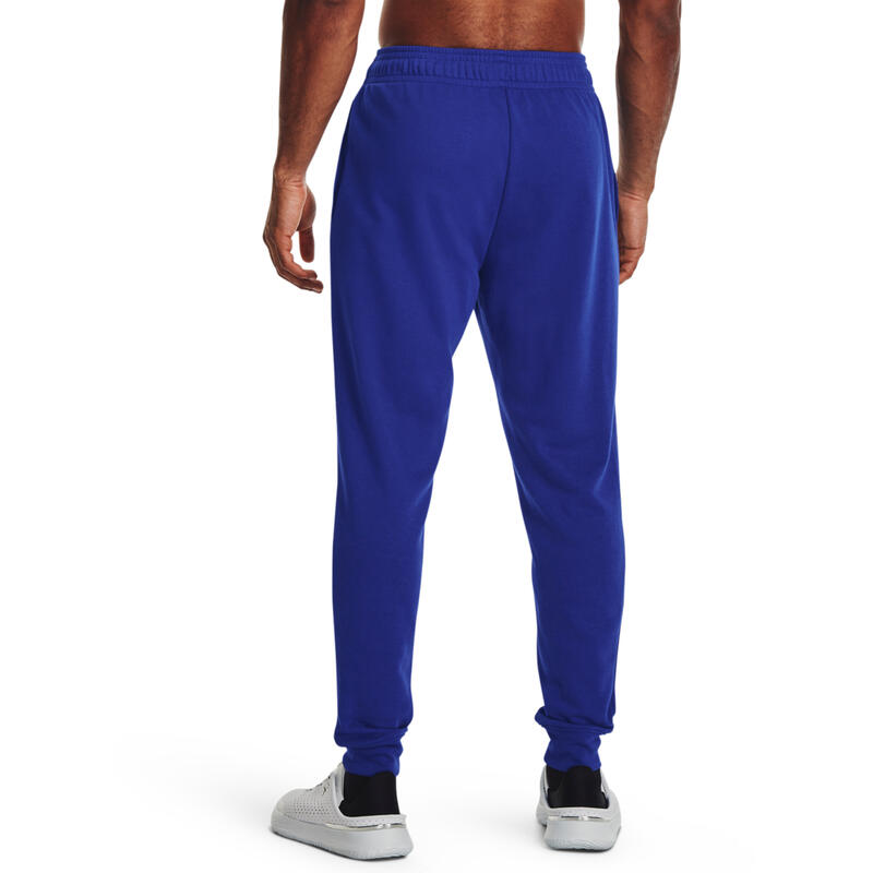 Pantalon Under Armour Rival Terry, Bleu, Hommes