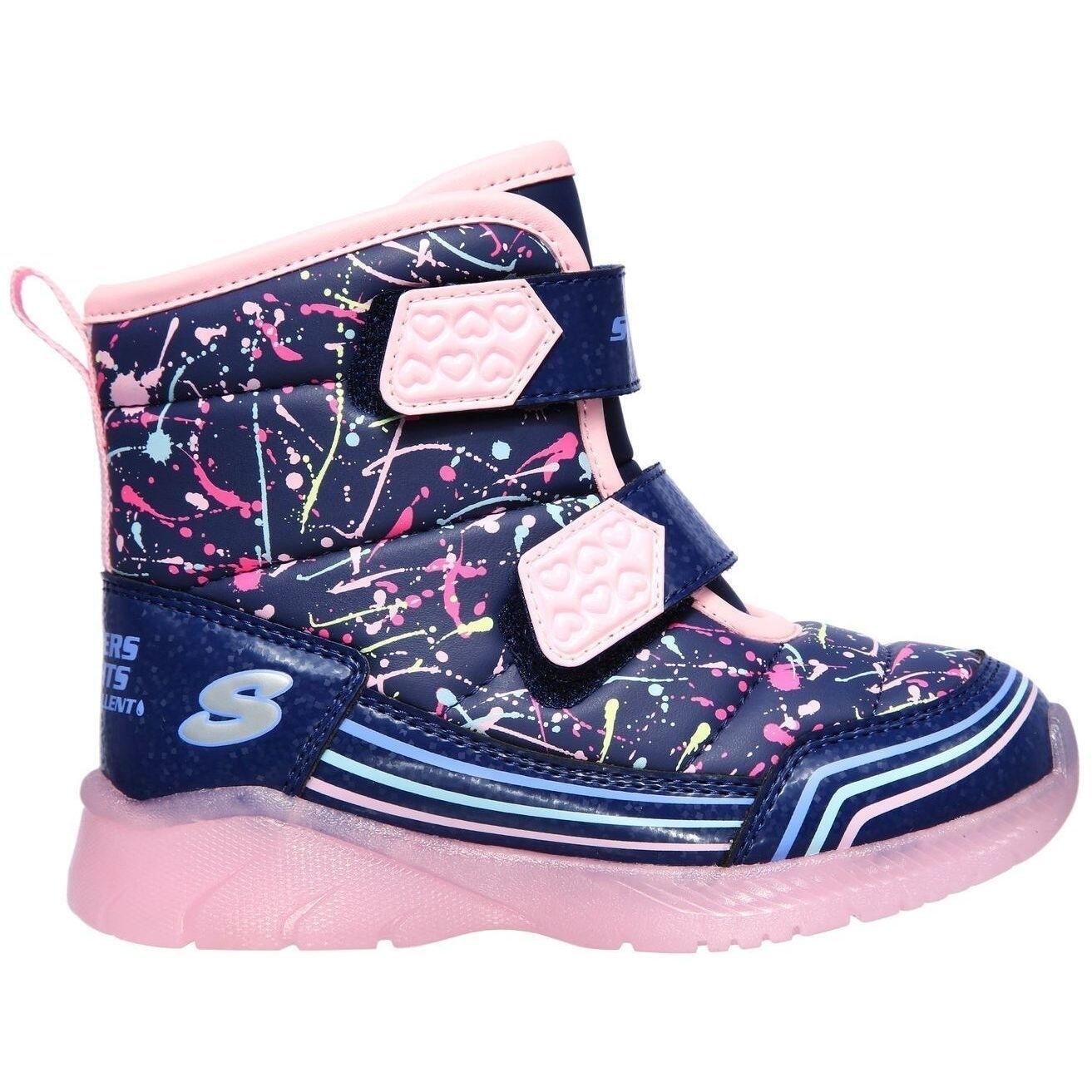 Bottes Skechers Lights Illumi, Violet, Enfants 2/7