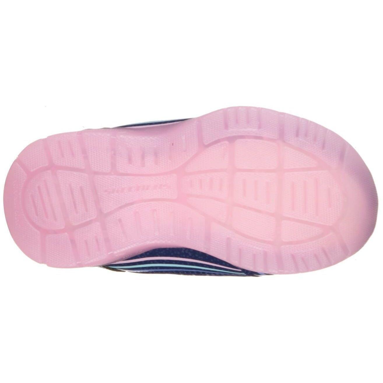 Bottes Skechers Lights Illumi, Violet, Enfants 5/7