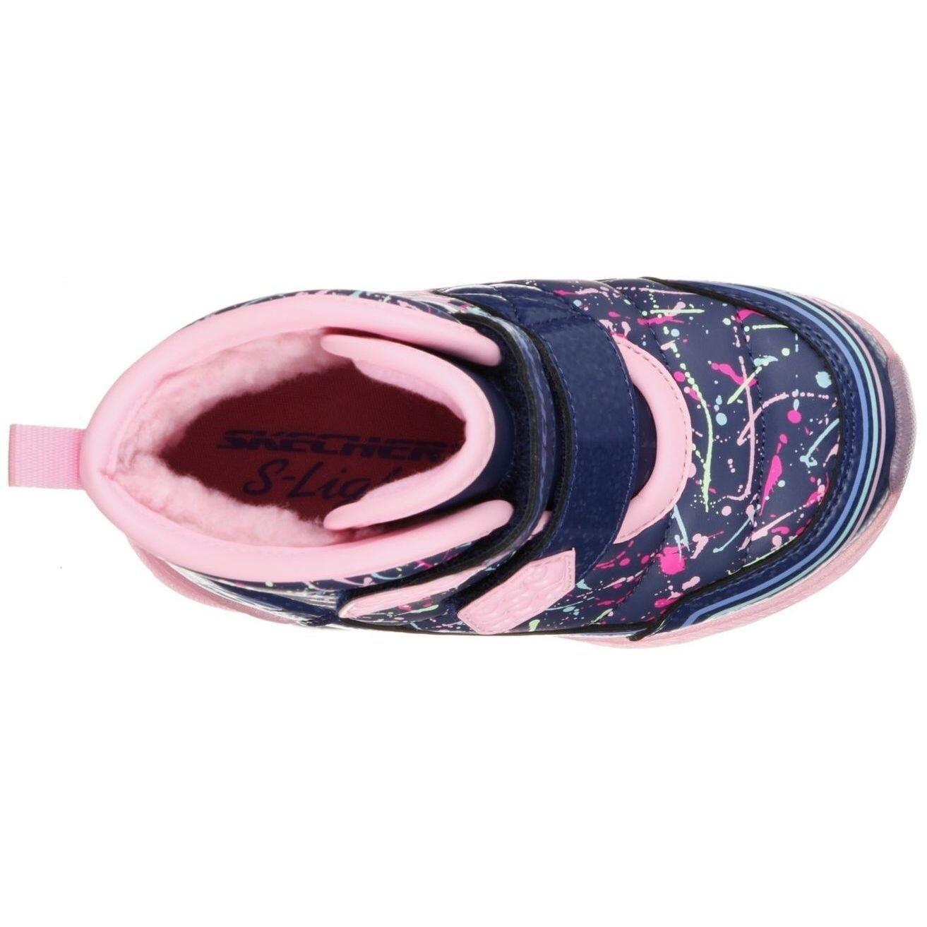 Bottes Skechers Lights Illumi, Violet, Enfants 3/7