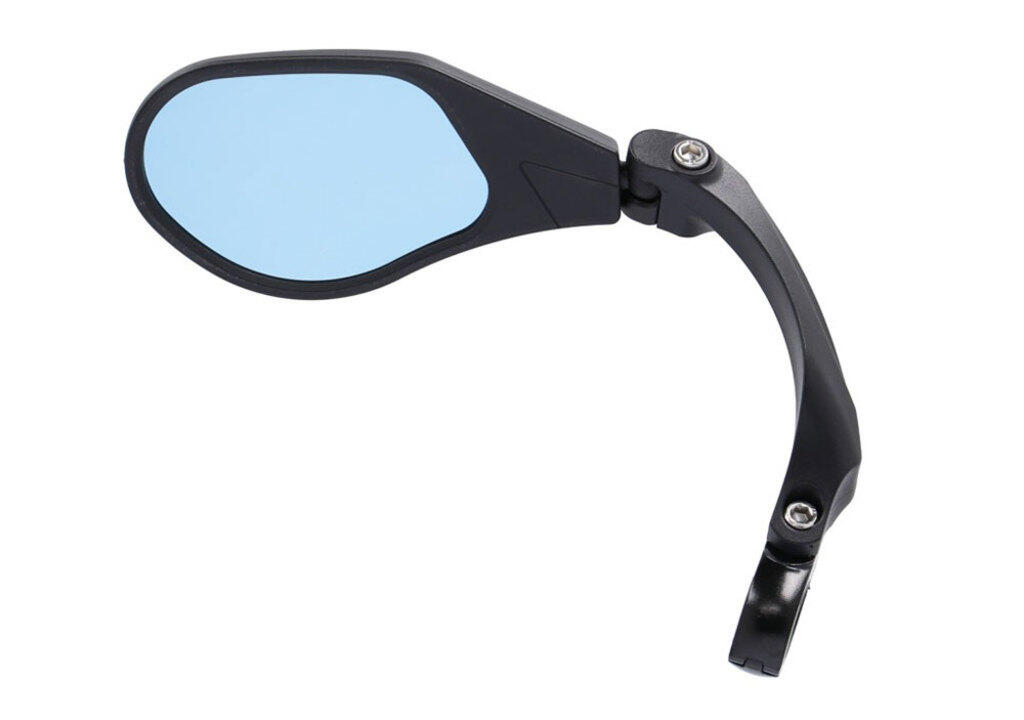 XLC Spiegel MR-K13 Verstelbaar Links met Strop 21-26mm Zwart
