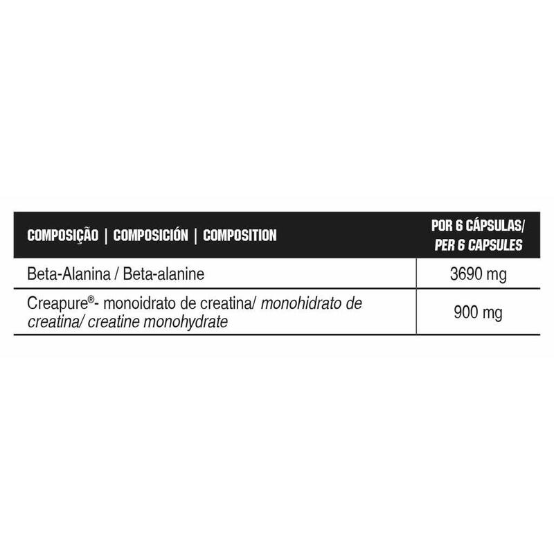 AUMENTO MUSCULAR BETA-ALANINE COMPLEX - 120 VCAPS