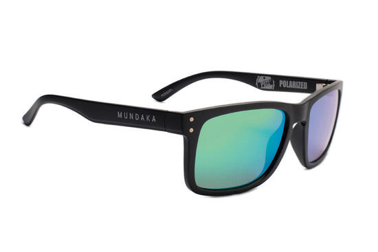 **Lunettes de soleil POZZ' noir mat, CX Polarisés VERT cat.3 - MUNDAKA**