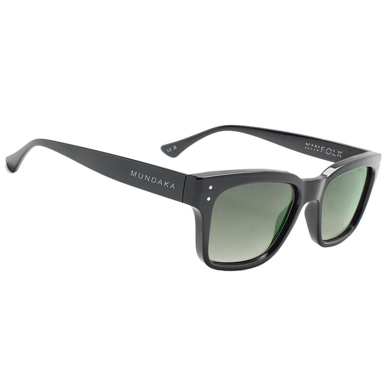 **Lunettes de soleil KINFLOK noir , Polarisés GRIS - cat.3 - MUNDAKA**