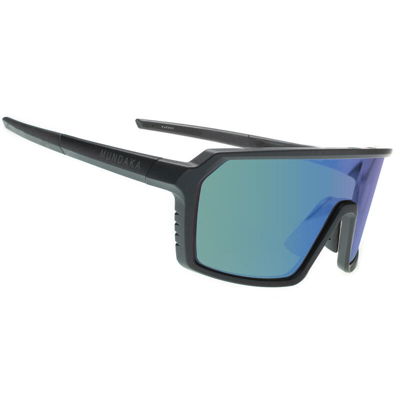 Lunettes de soleil de sport KJERAG noir mat, CX VERT - cat.3 - MUNDAKA