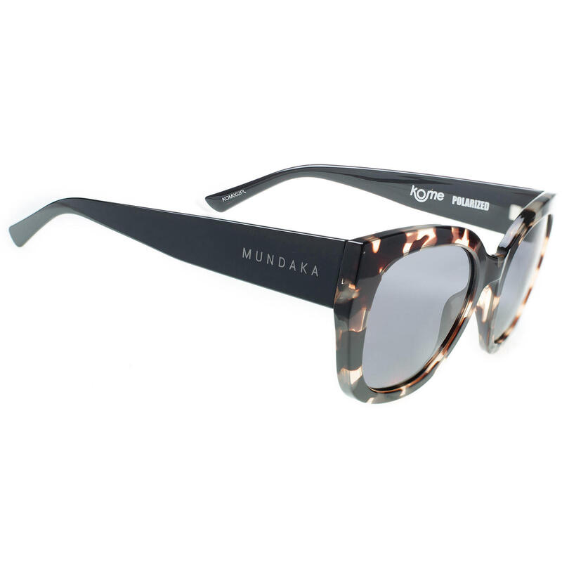 Lunettes de soleil KOME marron laiteux, Polarisés GRIS - cat.3 - MUNDAKA