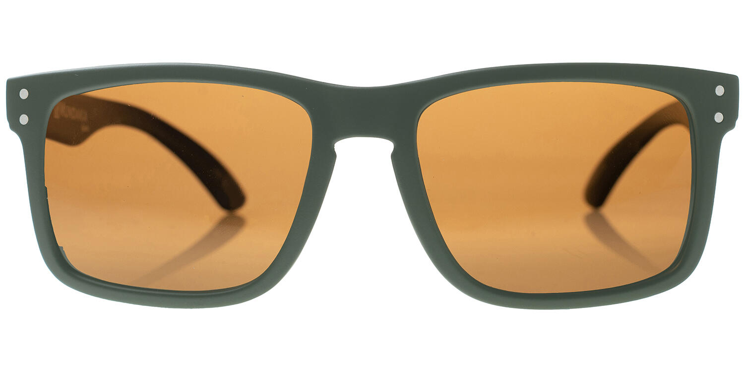 **Lunettes de soleil POZZ' kaki, Polarisés MARRON cat.3 - MUNDAKA** 2/3