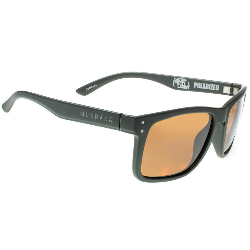 Lunettes de soleil POZZ' kaki, Polarisés MARRON - cat.3 - MUNDAKA